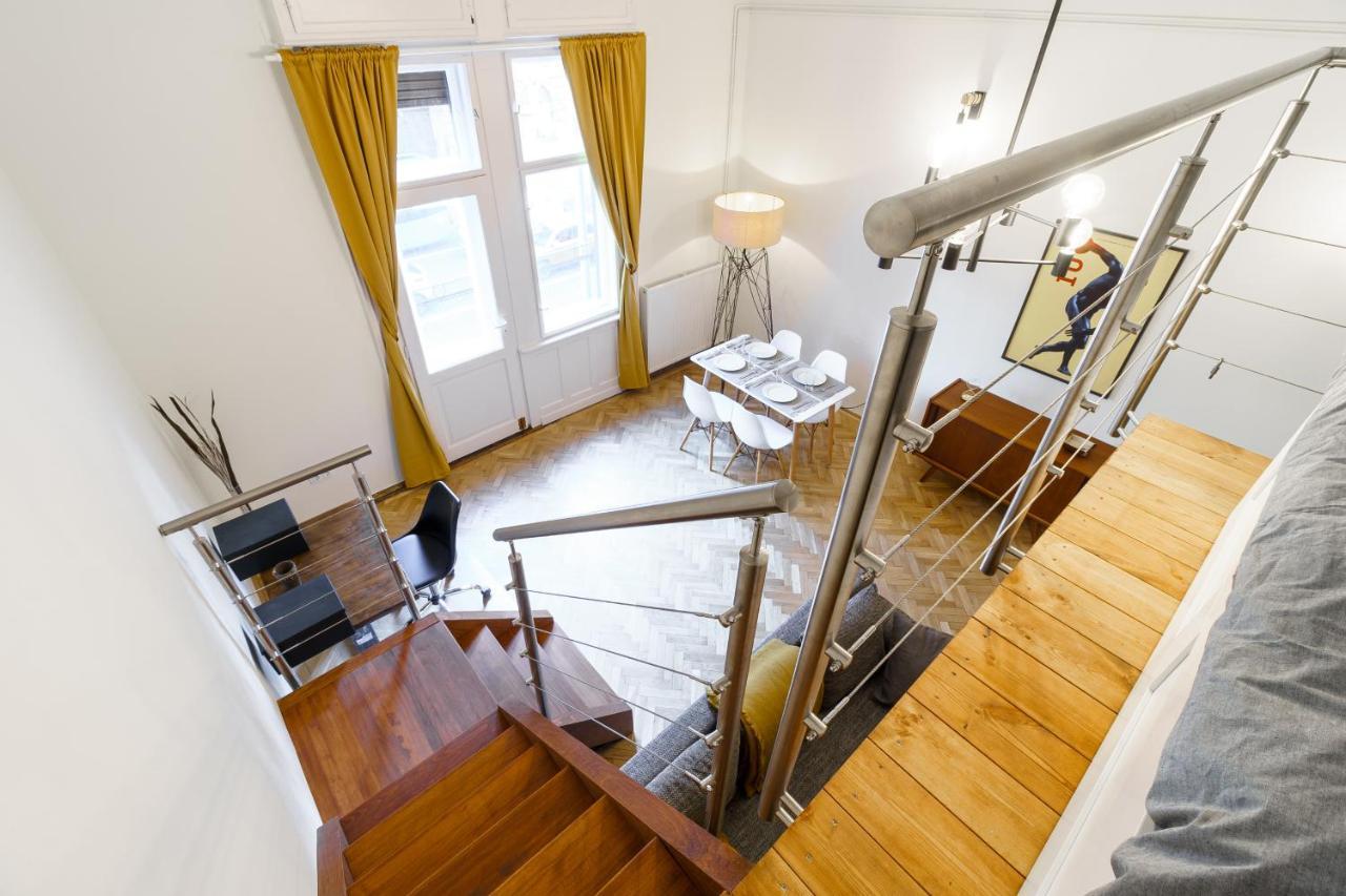 Central Loft-Style Flat Next To Danube Budapest Exteriör bild