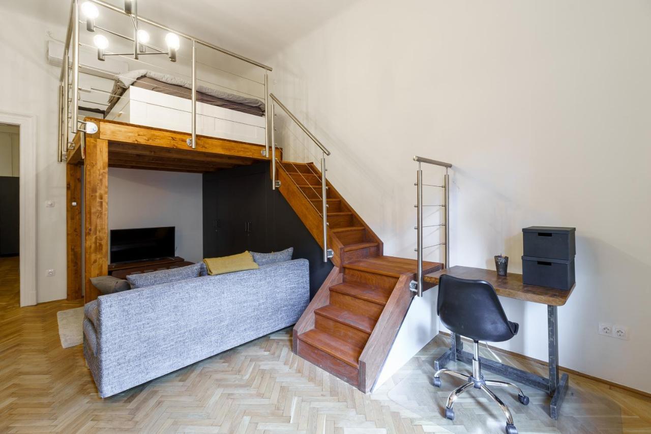 Central Loft-Style Flat Next To Danube Budapest Exteriör bild